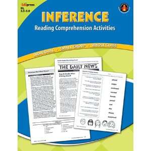   Pack EDUPRESS INFERENCE COMPREHENSION BOOK BLUE 