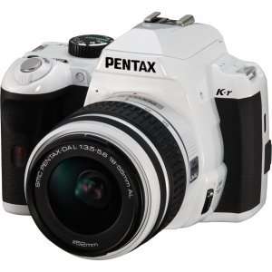  with Lens Kit)   18 mm 55 mm   White. PENTAX K R LENS KIT WHITE DA 