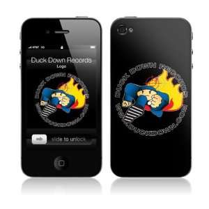   Skins MS DDR10133 iPhone 4  Duck Down Records  Logo Skin Electronics