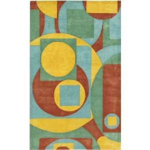  Chandra Rugs Rain RAI809 5 x 76