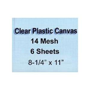   Plastic Canvas Set of 6 Needlepoint Canvas Arts, Crafts & Sewing