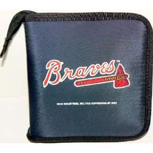    MLB Licensed Atlanta Braves CD DVD Blu Ray Wallet Electronics