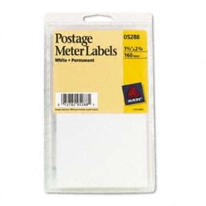   Permanent Adhesive Postage Meter Labels AVE05288