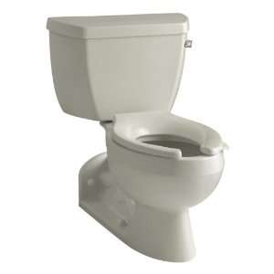 Kohler K 3652 RA 7 Barrington Pressure Lite Toilet with Elongated Bowl 