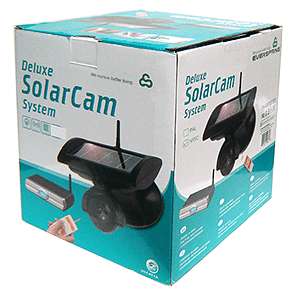 Wireless Solar Powered Night Vision Cam W/Motion Detect  