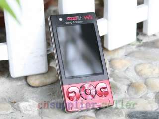 NEW SONY ERICSSON W705 W705i UNLOCKED GSM 3G PHONE RED  