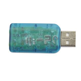 10 USB 5.1 Audio 3D Sound Card adaptor For Dell Laptop  