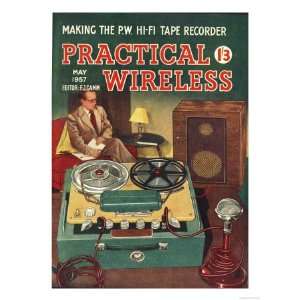  Practical Wireless, DIY Radios Tape Recorders Magazine, UK 