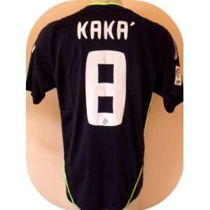 REAL MADRID # 8 KAKA AWAY SOCCER JERSEY SIZE LARGE .NEW  