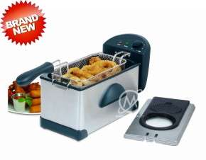 2000W 3L Electric Stainless Steel Deep Fryer for Housing Comercial 