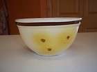 Vintage Hull Pottery Sun Glow Yellow Mixing Bowl ca. 1940s  