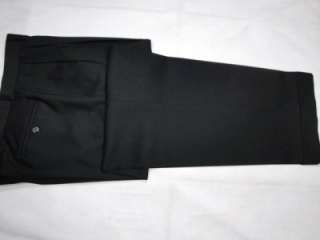 POLO RALPH LAUREN TOTAL COMFORT Black Wool Pants 34 x 30 MINT  