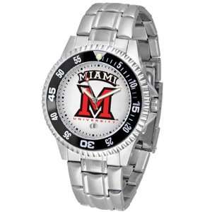   Redhawks NCAA Competitor Mens Watch (Metal Band)