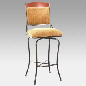  Tempo 34 Inch Madera Extra Tall Swivel Bar Stool without 