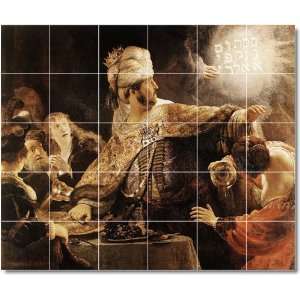  Rembrandt Mythology Shower Tile Mural 28  60x72 using (30 