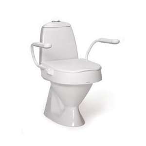  Etac Cloo Height Adjustable Raised Toilet Seat With Lid 