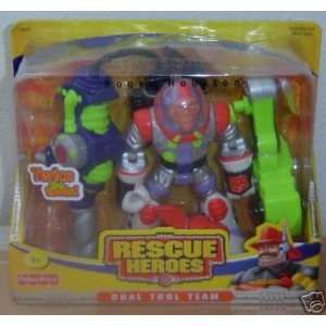    Rescue Heroes Dual Tool Team Roger Houston Astronaut Toys & Games