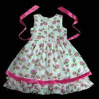 Pink Holiday Party Event Flower Girl Dress Age 4 6 8 10  