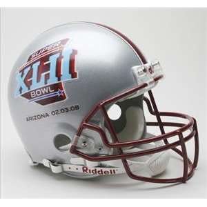  Riddell Authentic NFL Helmet   Super Bowl 42 Logo Sports 