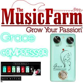   Witch Grace Compressor Electric Guitar Pedal   Seven Sisters  