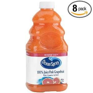 Ocean Spray Pink Grapefruit Cocktail Drink, 64 Ounce Bottles (Pack of 