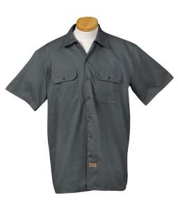 Dickies Mens 5.25 oz. Short Sleeve Work Shirt 1574  