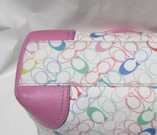   SIGNATURE C DAISY TOTE HANDBAG F16874*PINK,A MUST HAVE SUMMER BAG