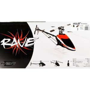 Rave 450 3S RC Helicopter Combo Kit w/ Scorpion 6 Brushless Motor 