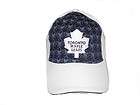 Toronto maple leafs nhl hockey cap hat   one size  00% cotton 