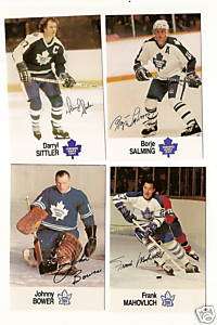 1988 Esso Toronto Mapleleafs Team Set SITTLER,BOWER++  