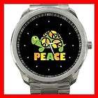 Retro Turtle Peace Sports Metal Wrist Watch New Mens 31338232