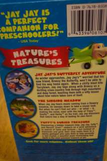 Jay Jay the Jet Plane   Natures Treasures VHS VIDEO 043396081079 