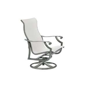   Swivel Patio Lounge Chair Textured Shell Finish Patio, Lawn & Garden