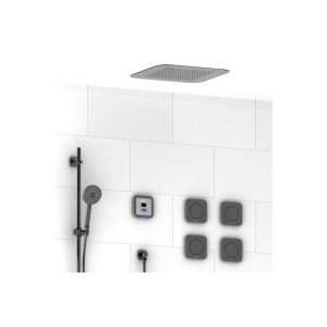   Shower Rail, 4 Body Jets, and Shower Head KIT 90ISC