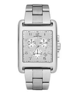   Ladies Sport Chronograph Silver Dial Watch Michael Kors Clothing