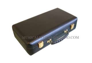 Clarinet CASE Leather/Wood CASE ONLY High Quality (S)  