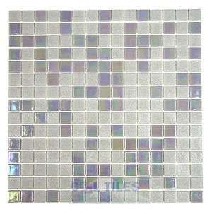  Luster blends 3/4 glass tile in silver brocade blend 12 7 