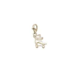   Charms Roller Skate Charm with Lobster Clasp, 14k Yellow Gold Jewelry