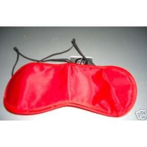  RED BLINDFOLD SLEEP AID MASK NYLON (N934) Health 