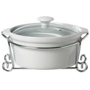   Alco 8 Round Covered Backing Dish with Serving Rack