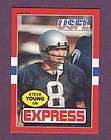 1985 topps usfl football steve young 65 mint 