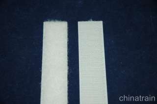 75 Foot FREE SHIP Sew On Velcro Tape Straps 3/4 1 White Black 