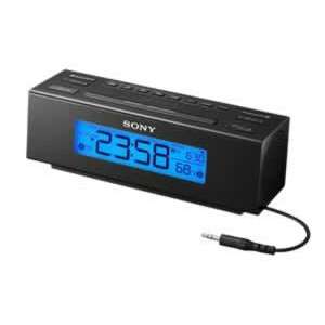  Sony Clock Radio Nature Sounds Display Temperature Built 