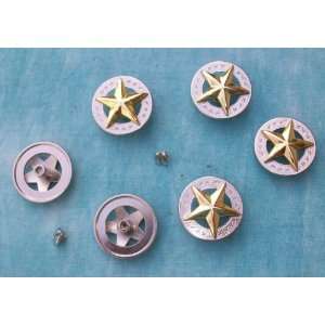  Western Conchos Variety 6 different styles   6 in each set 