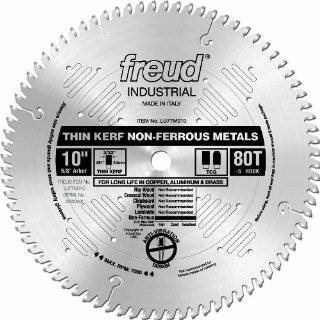   TCG Thin Kerf Non Ferrous Metal Cutting Saw Blade with 5/8 Inch Arbor