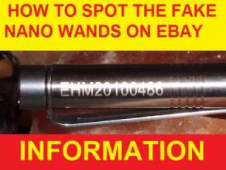 INFORMATION AD ABOUT FAKE SCALAR ENERGY NANO WAND  