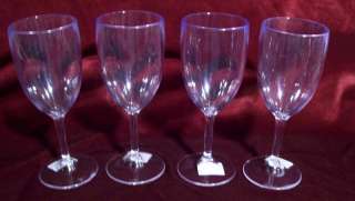 Acrylic Stem Wine Water Stem Glasses Glassware New  