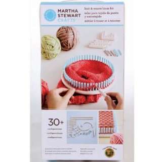 MARTHA STEWART CRAFTS KNITTING AND WEAVING LOOM DELUXE KIT  