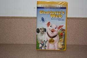 Charlottes Web (VHS, 1996) Paramount Pictures 097361537832  