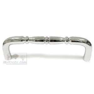  Somerset oversized 8 centers door pull in polished chrome 